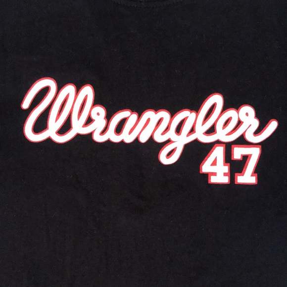wrangler glitter logo print tee - Picture 3 of 4